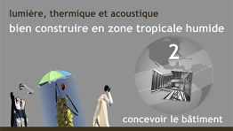 Lumière, thermique et acoustique : Bien construire en zone tropicale humide - Partie 2 : Concevoir le bâtiment 2019MOOCBAT02